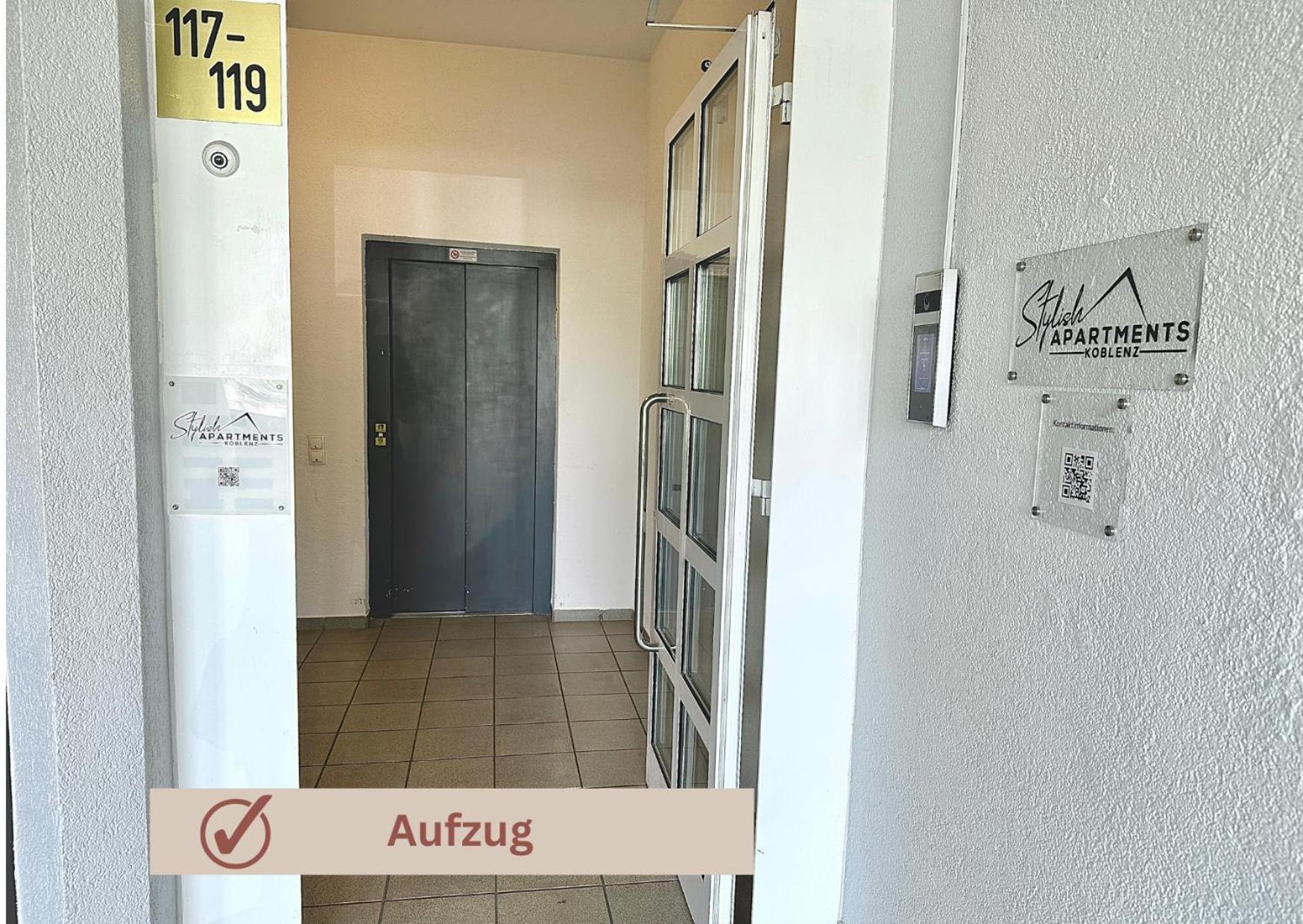 African-Style Apartment - Stadtnah, Parkplatz, E-Ladestation Fuer Auto & Fahrraeder, Gitterbox Fuer Fahrraeder, Fitnessstudio كوبلنس المظهر الخارجي الصورة